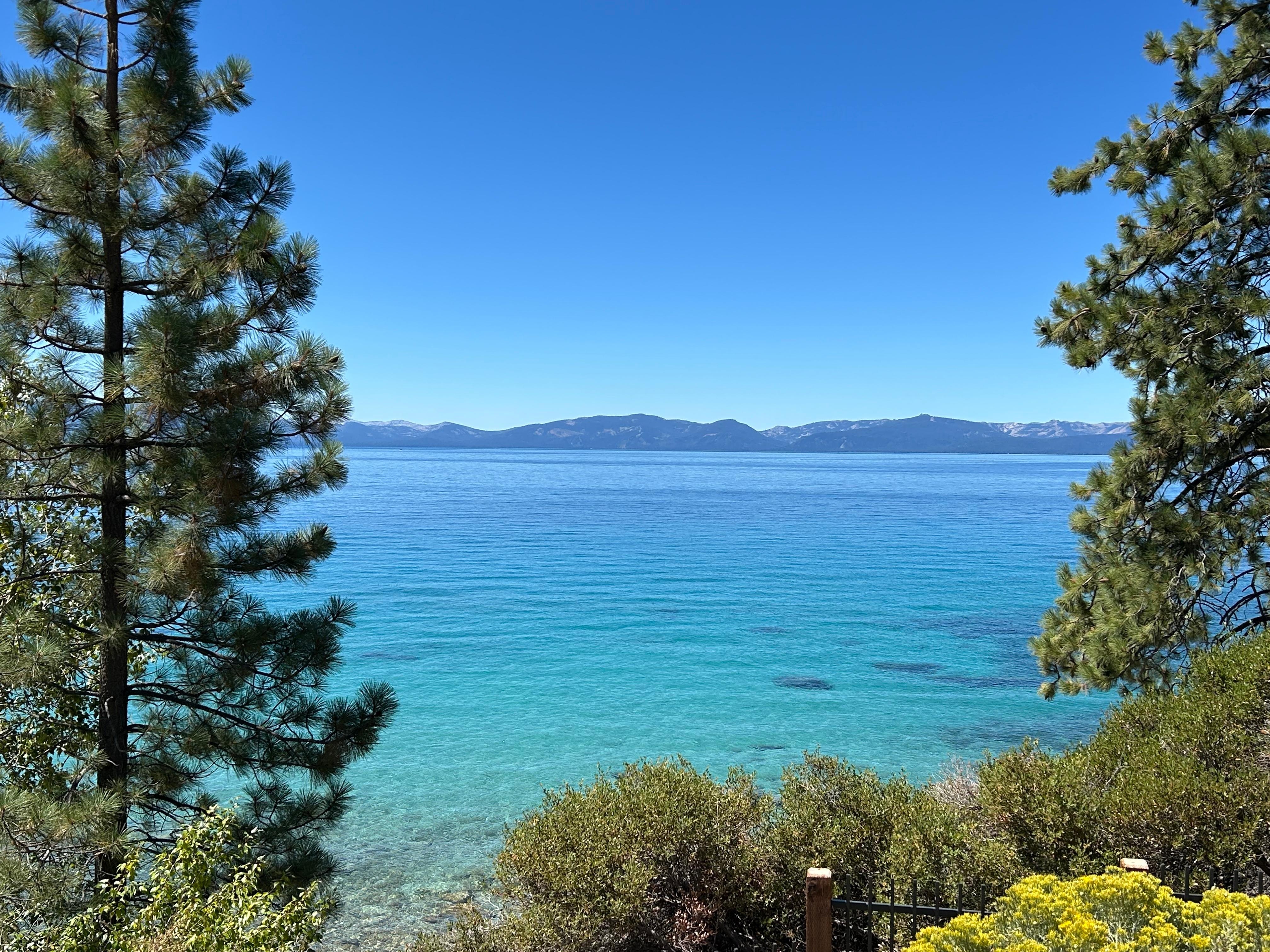 View from the bike path!