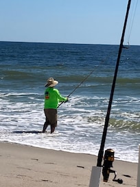 Shore fishing