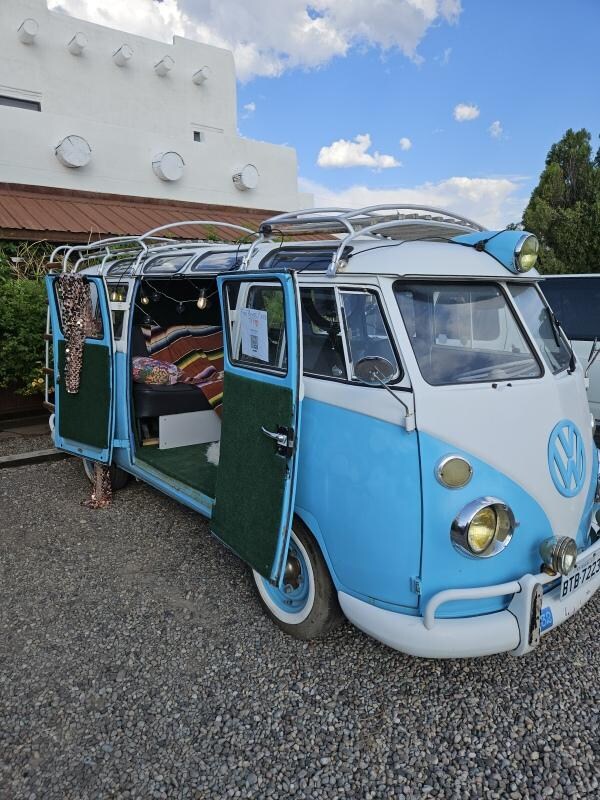 Heading to Woodstock. Pictures taken inside.