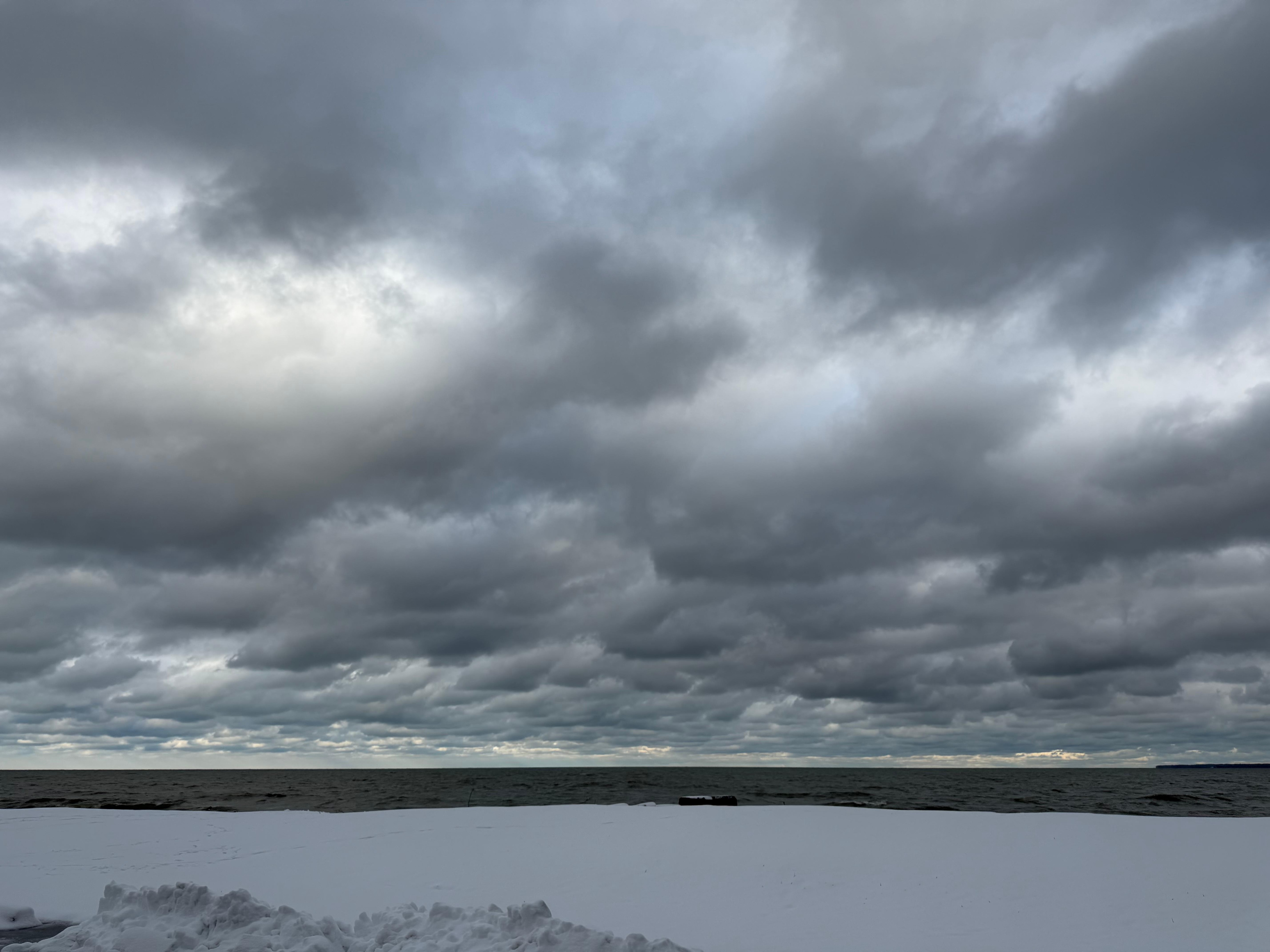 A hike along Lake Erie.