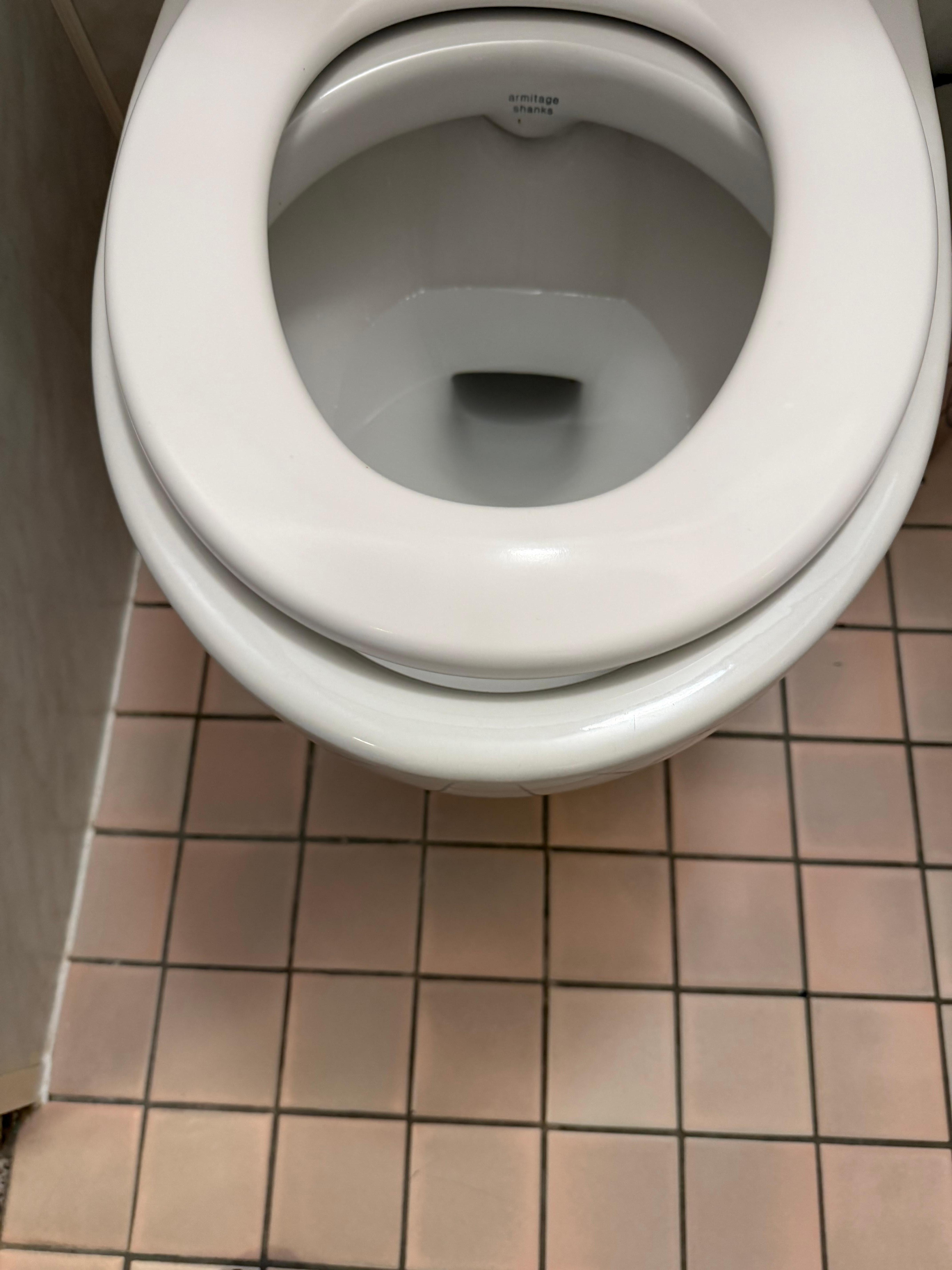 Toilet seat don’t fit 
Because the GM said that’s how the Arabs like them 