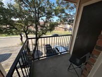 My poolside view was actually a view of the parking lot and street