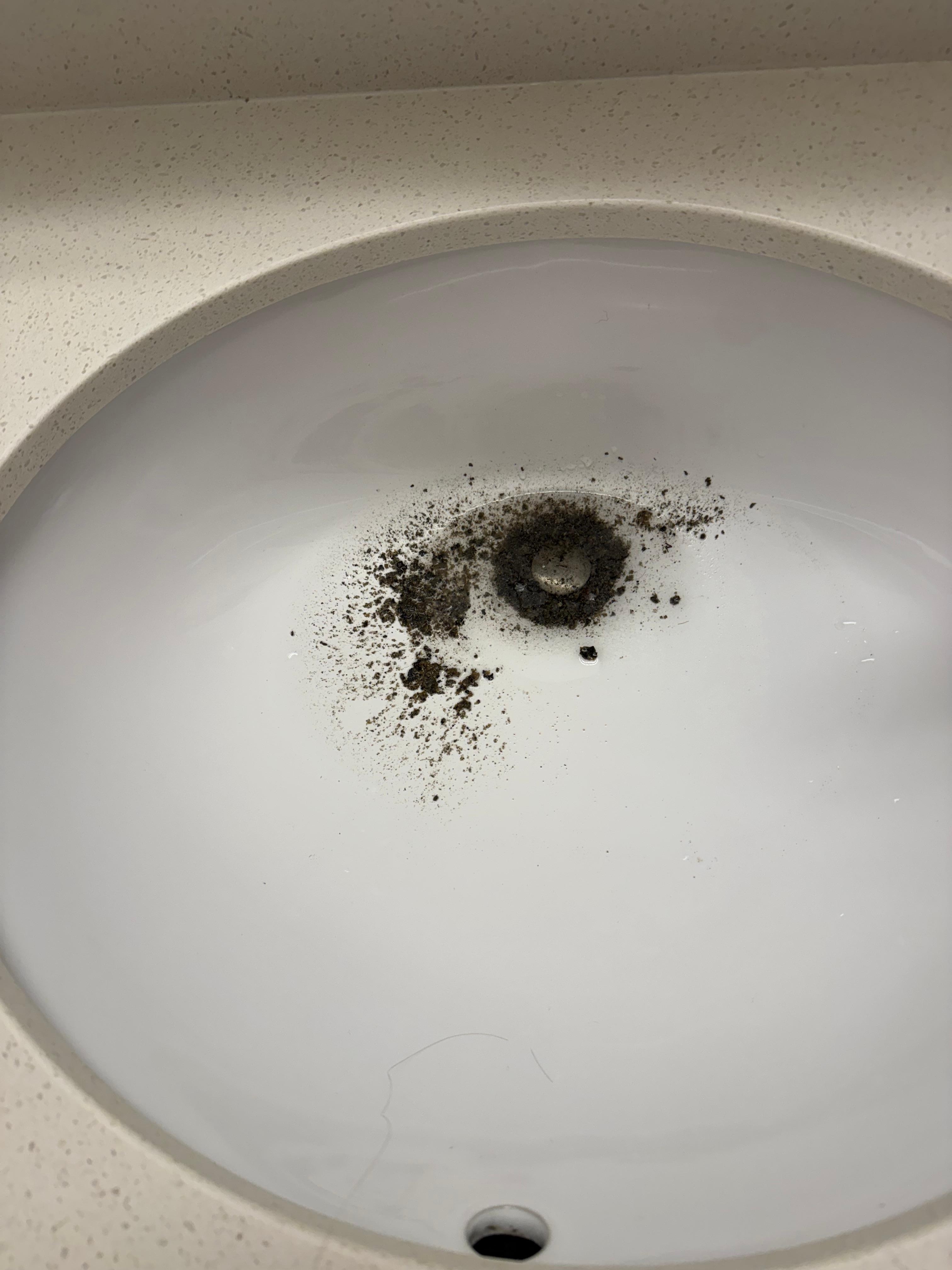 Came up in morning …used tub to clean ash hands after 