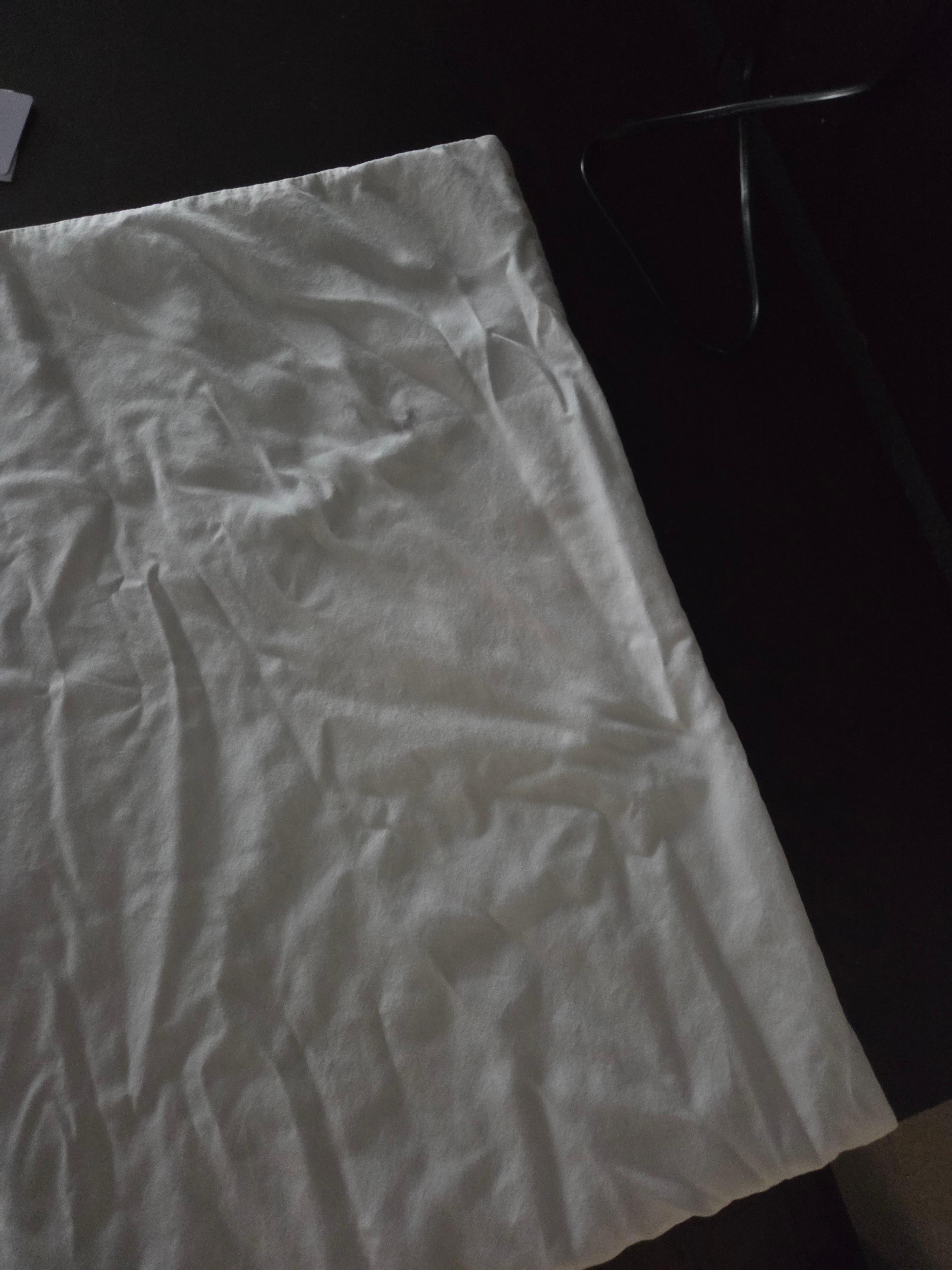 Dirty pillowcase, have many more of the bedding amd bed but it only let me upload 8 pics 