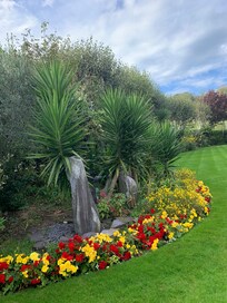 Beautiful gardens and terrace
