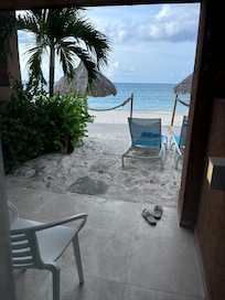 View from our sliding glass door.