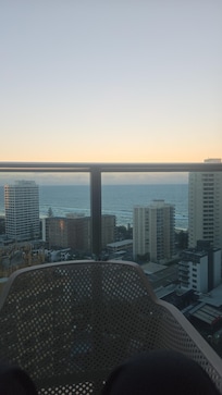 View from the balcony