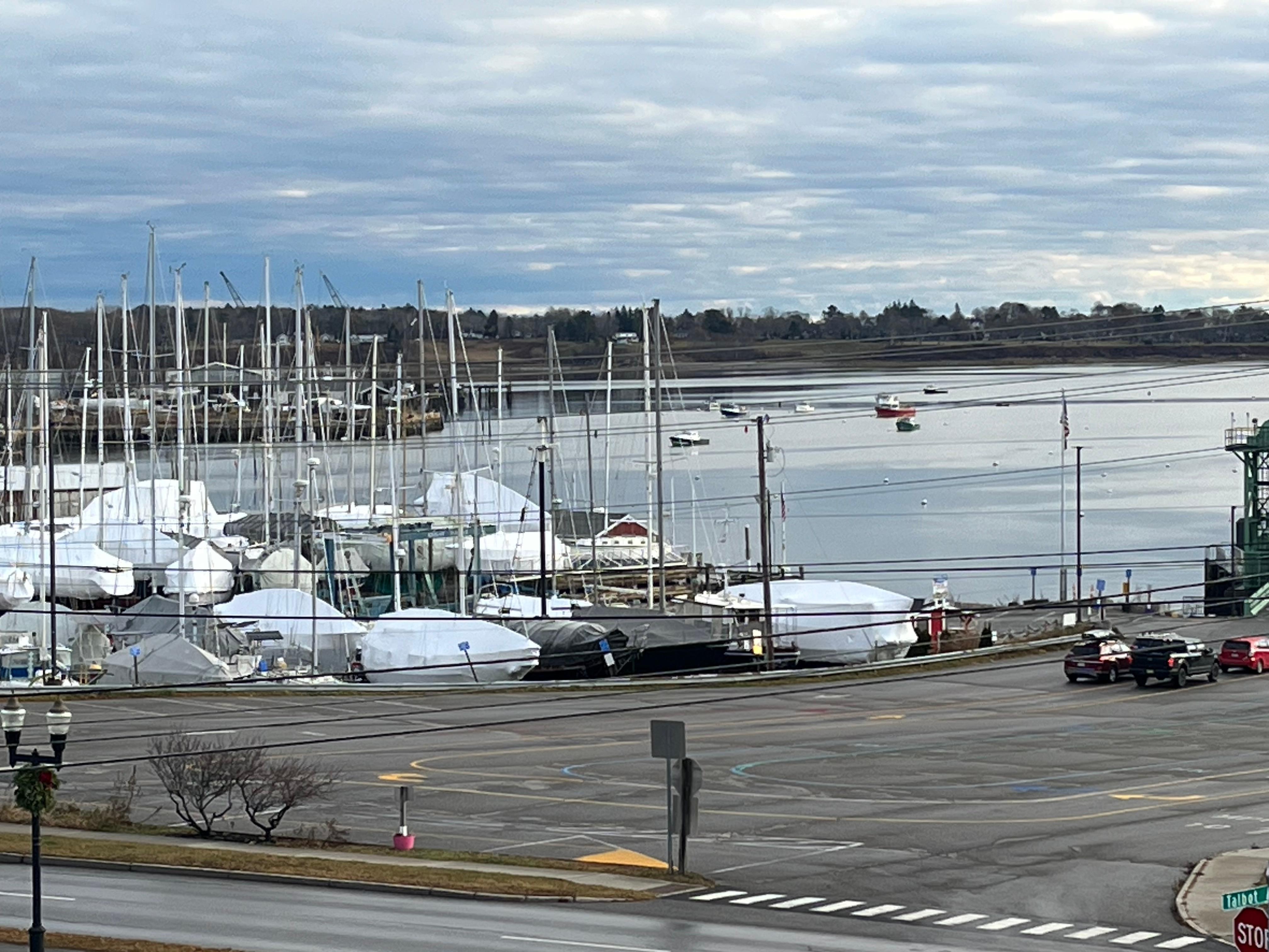 Daytime view from the balcony