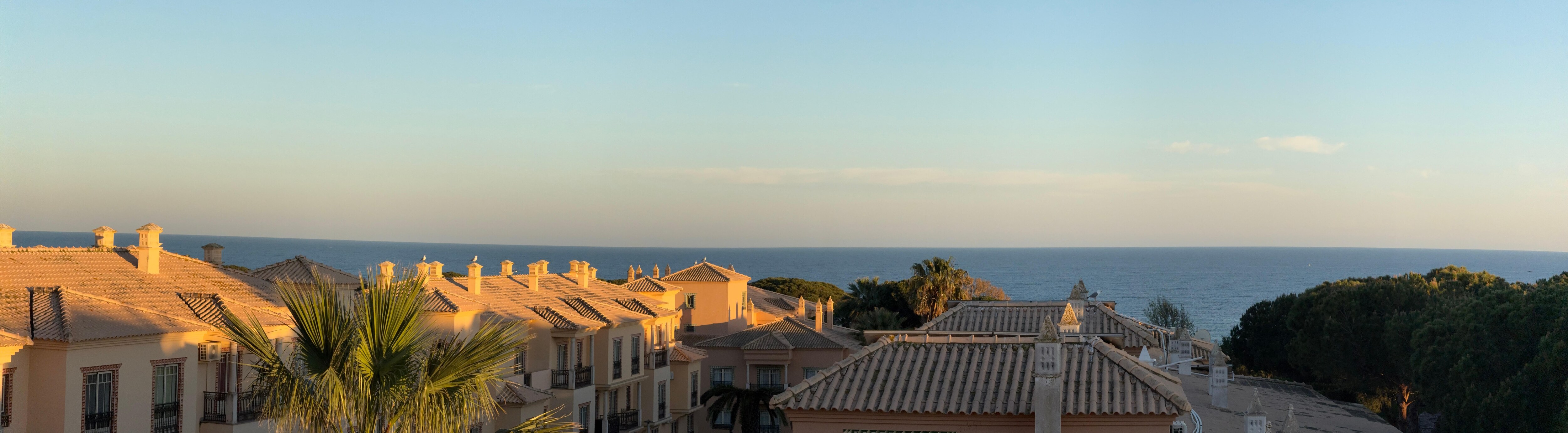 The view from the balcony