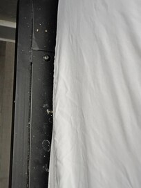 Dirty bed frame