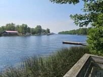 View towards the lake