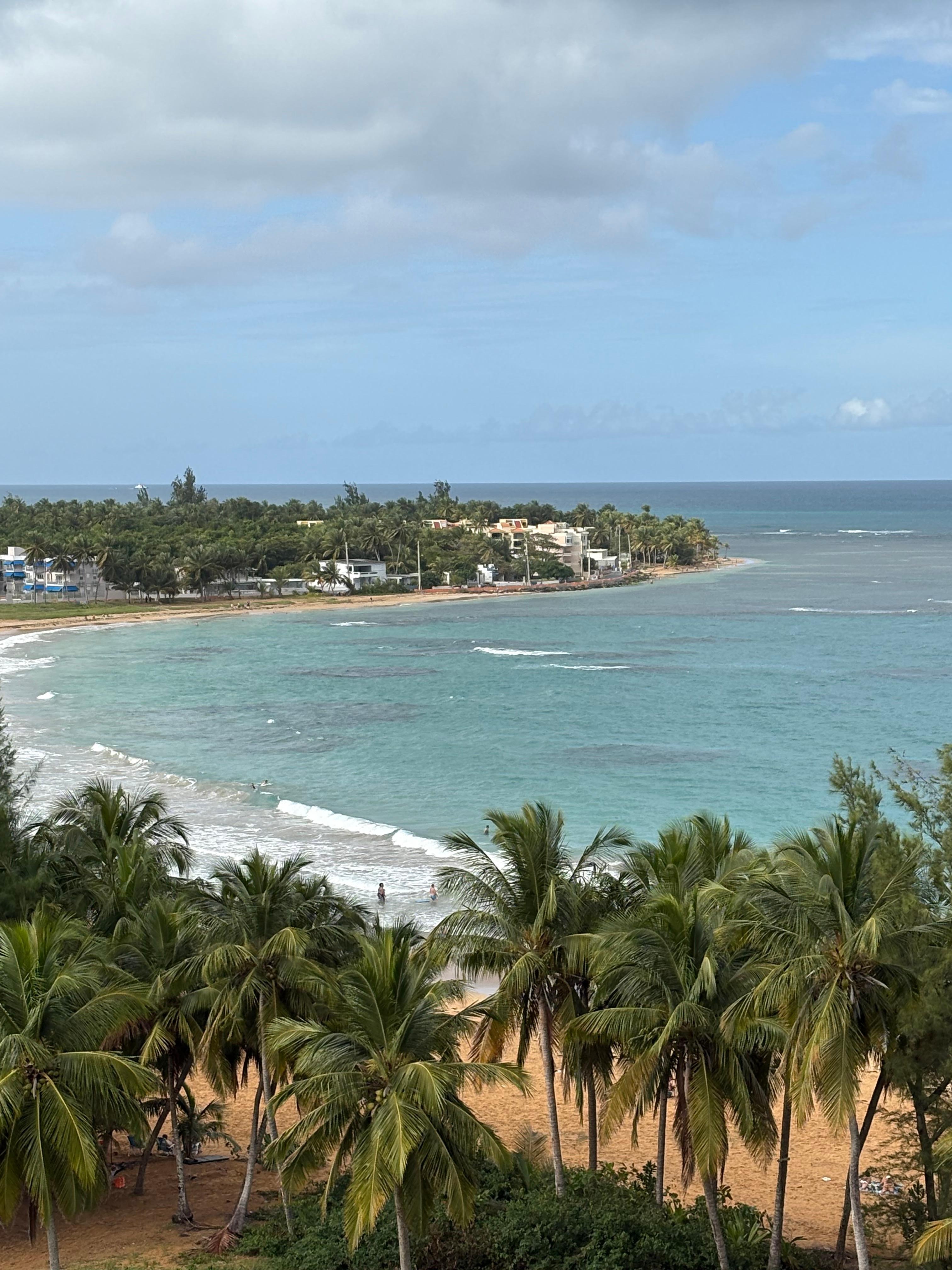 View from condo. Really beautiful.