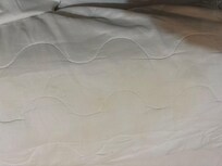 Stains on pillows after removing pillowcases to wash