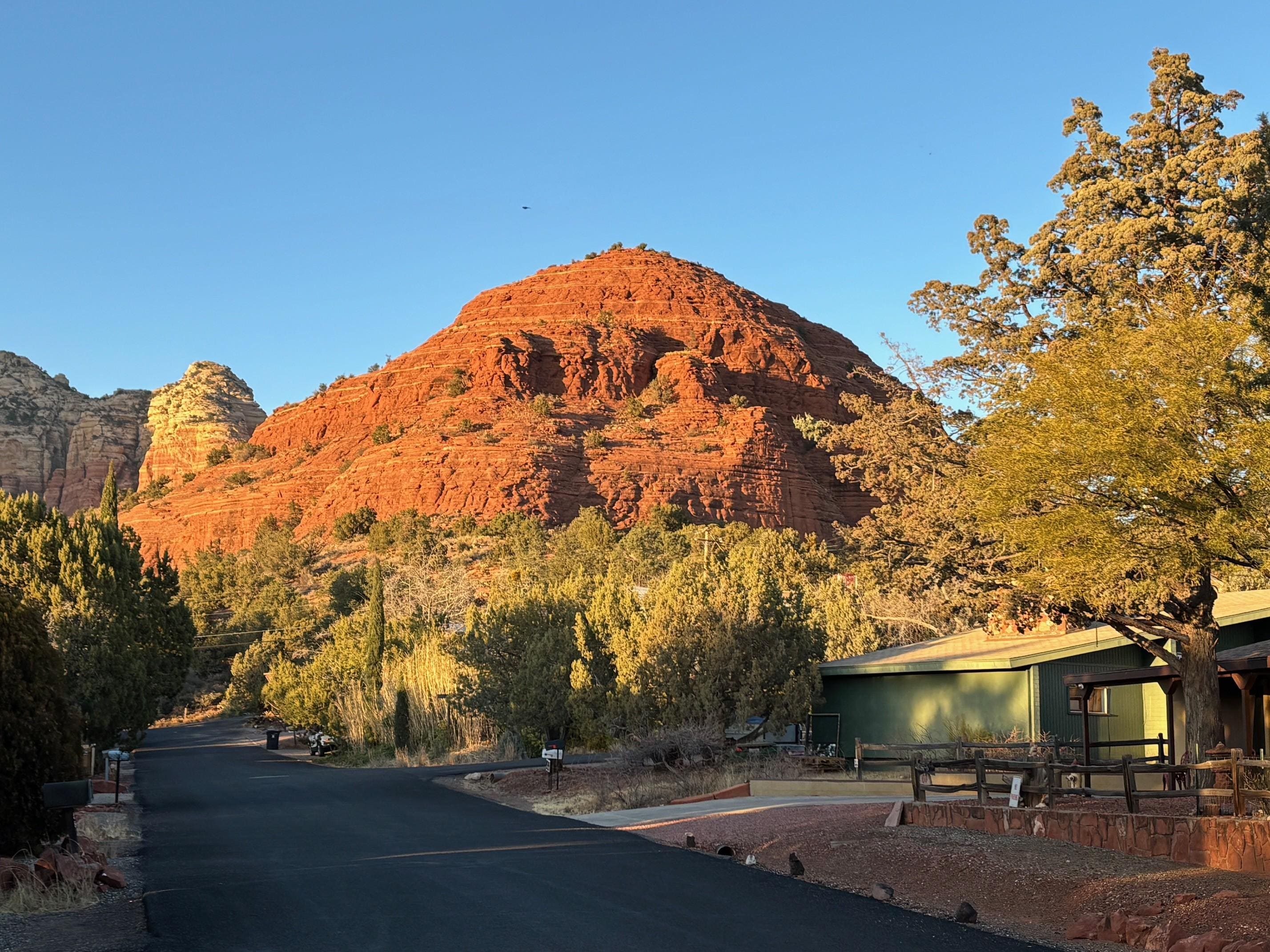 The view out the front door!