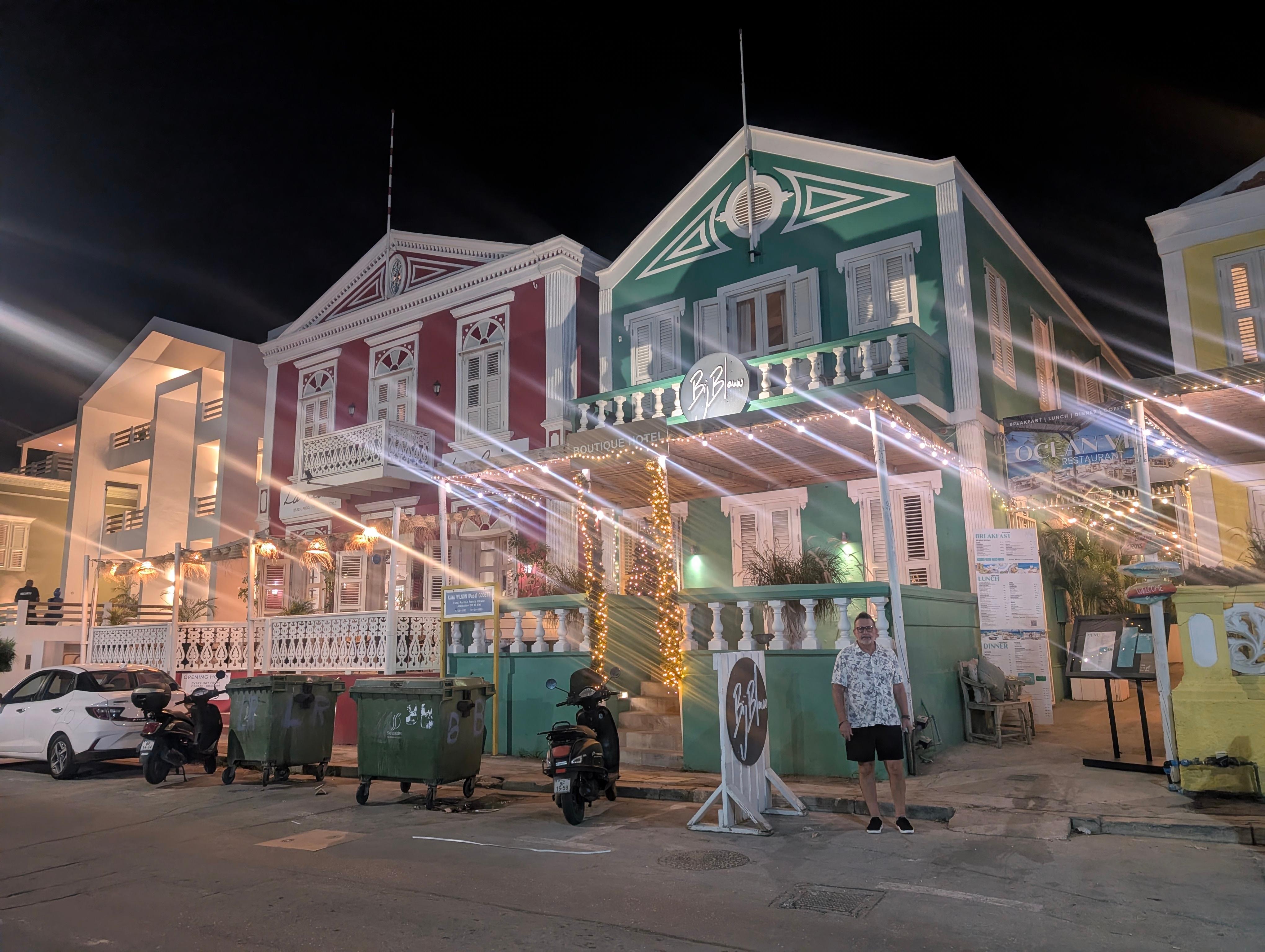 Front of the building 