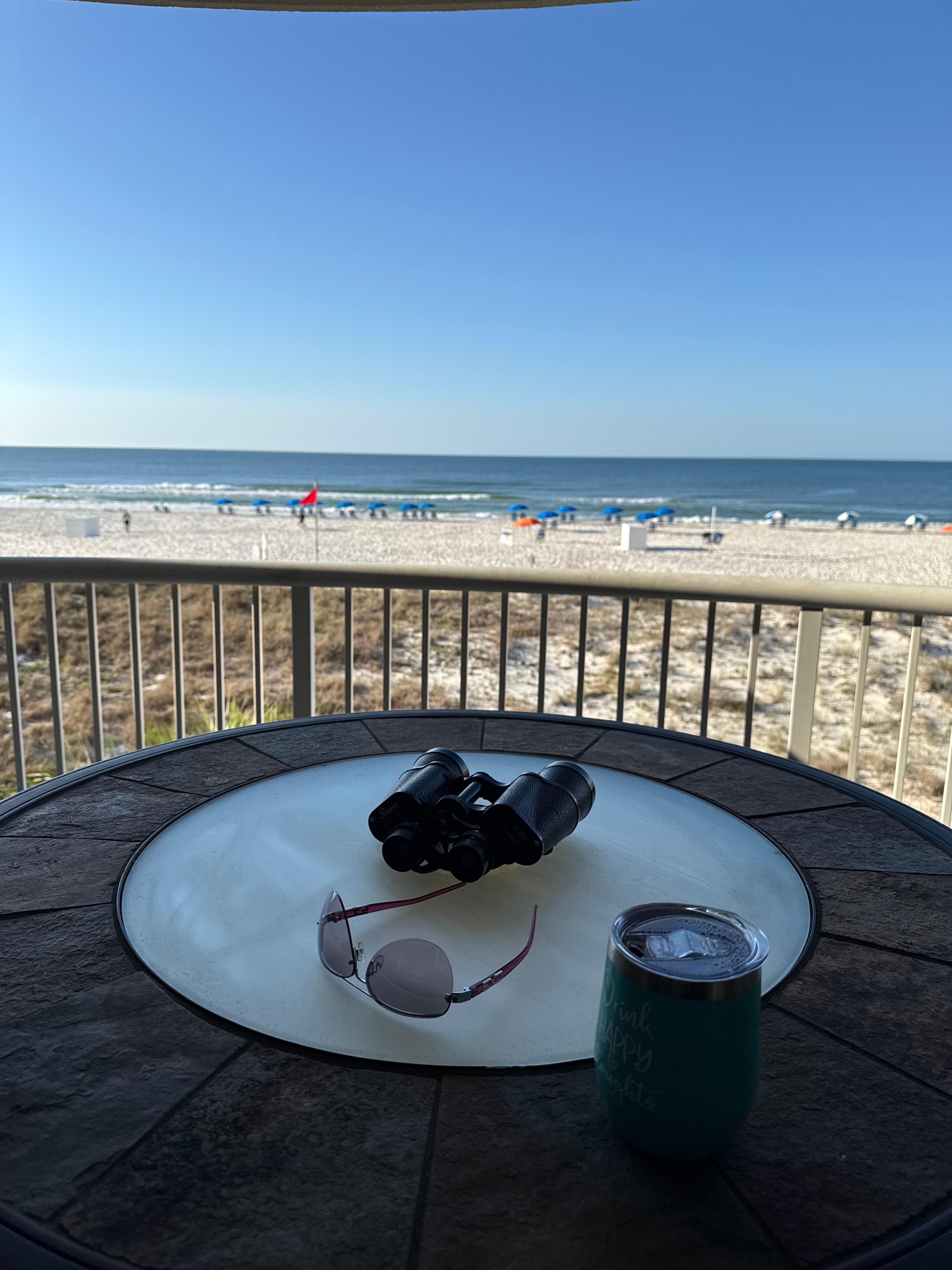 View from the balcony.