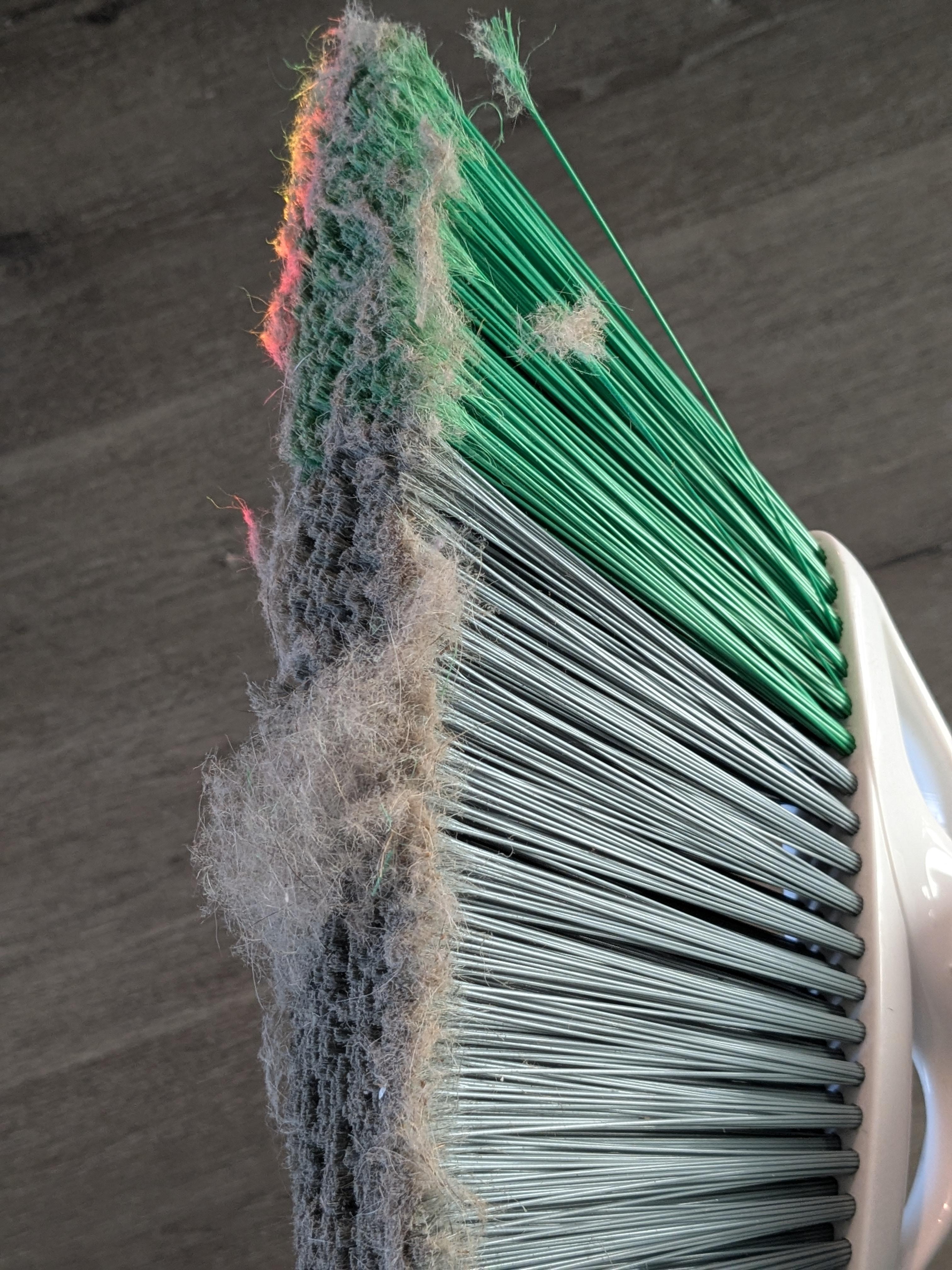 Dirt I cleaned from lamp