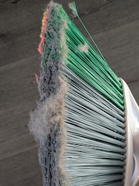 Dirt I cleaned from lamp