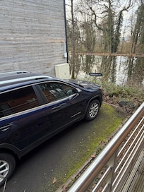 Parking next to room.