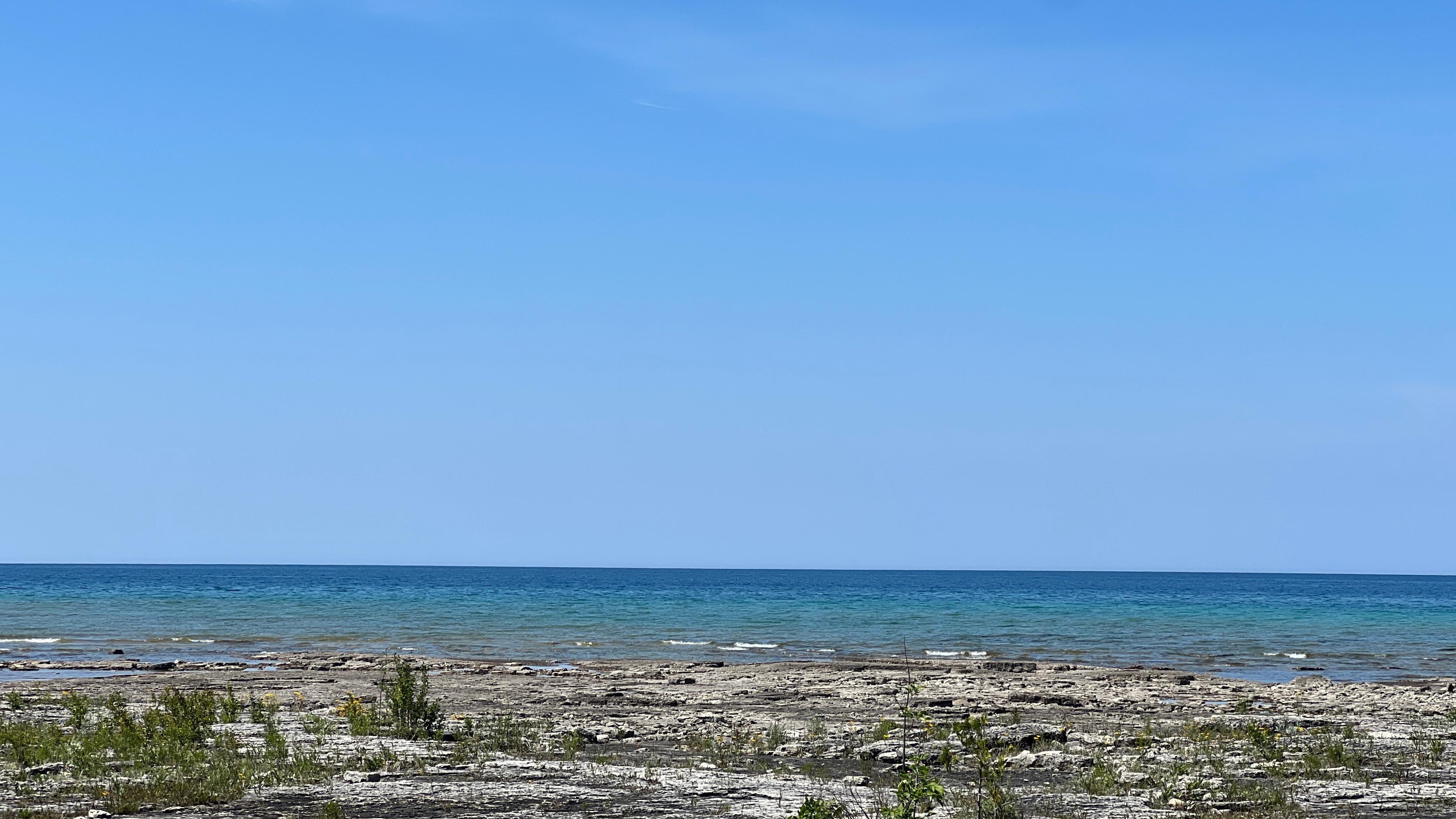 Day view of the lake