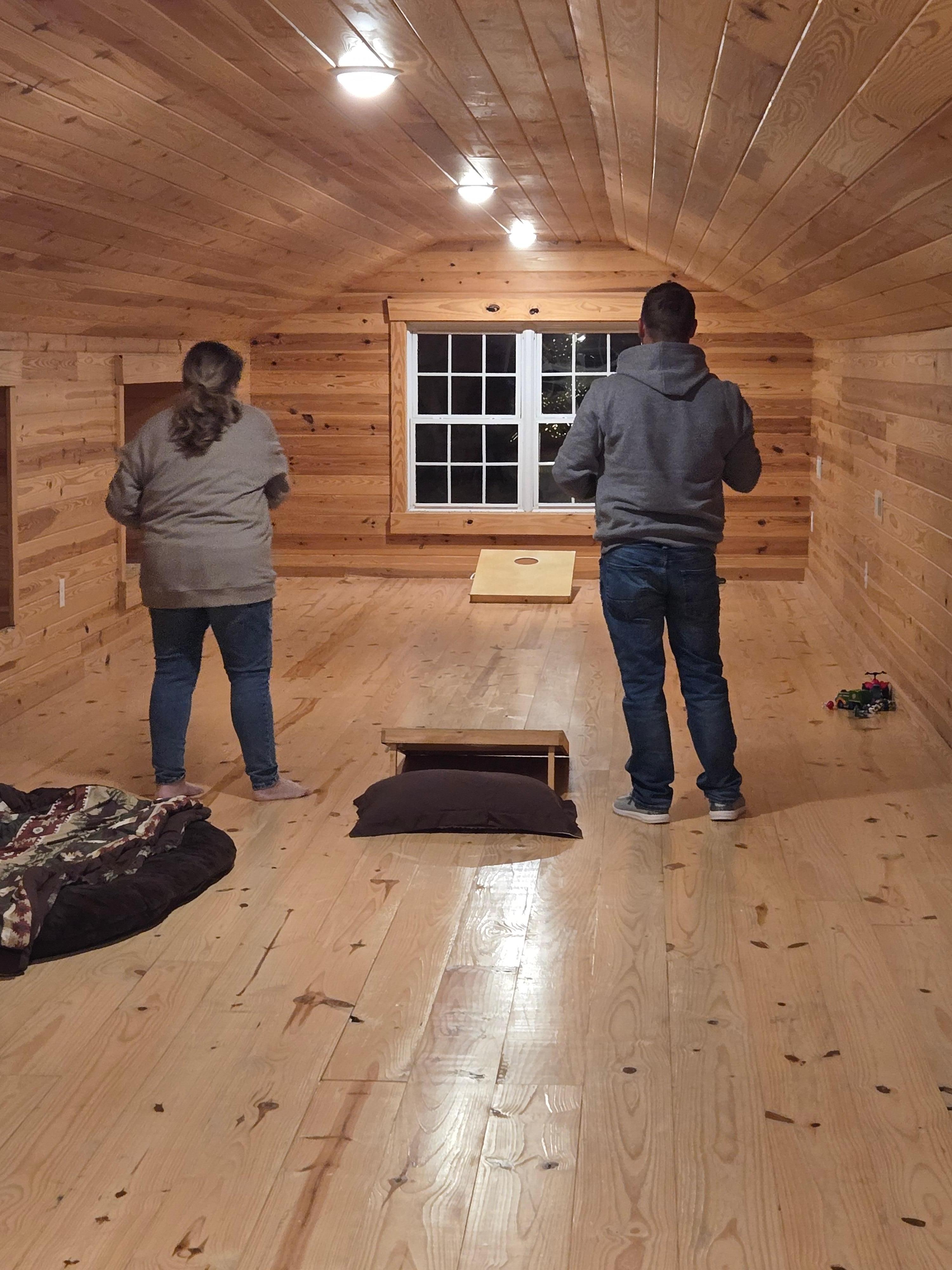 This is just a portion of the play area upstairs. So much fun!