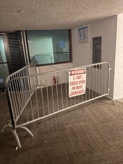 Barricade in front of our unit when we were told there was no construction