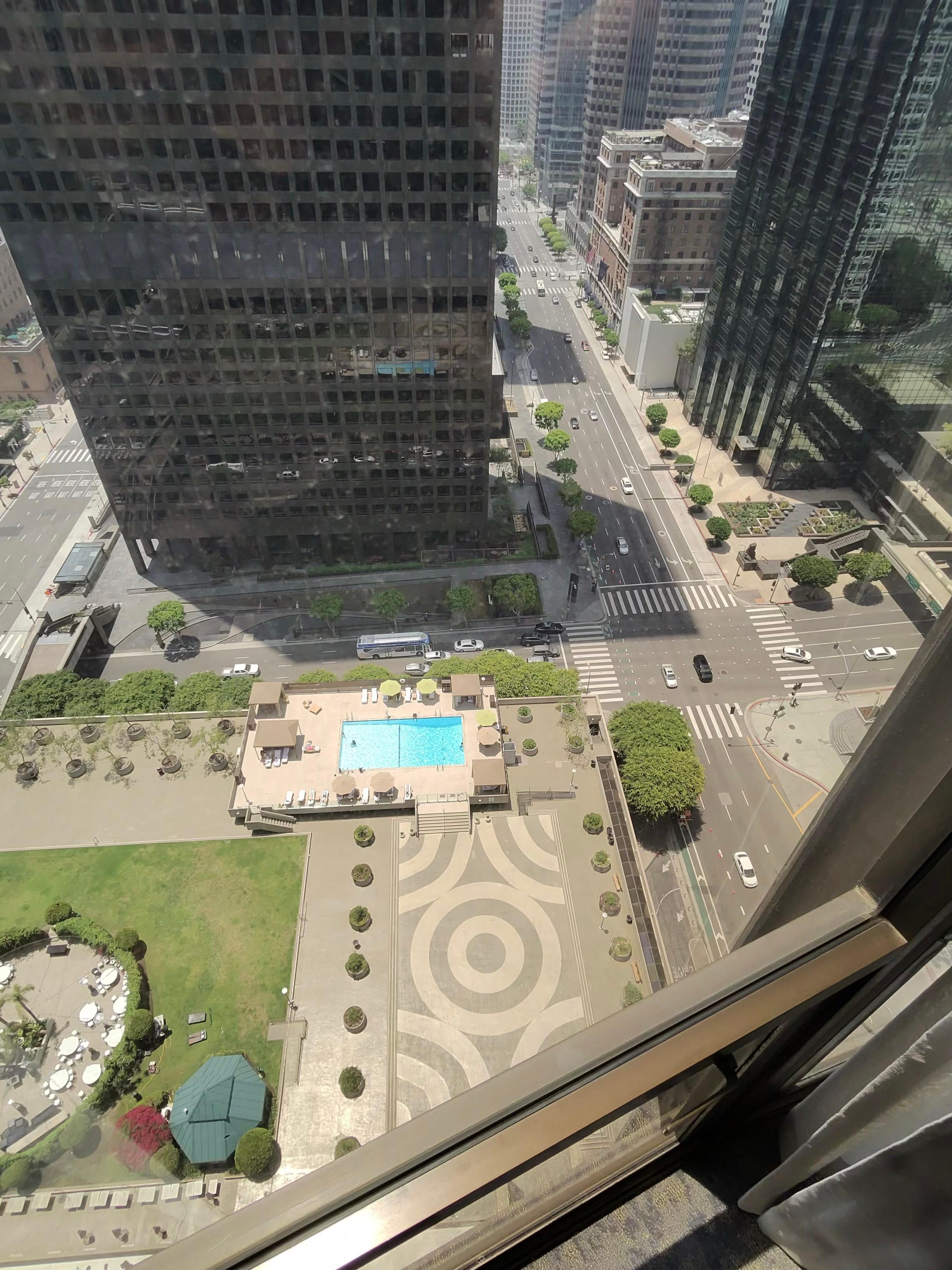 Bird view from the room