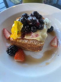 French toast breakfast at hotel
