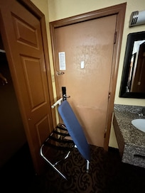 Barricaded door for safety