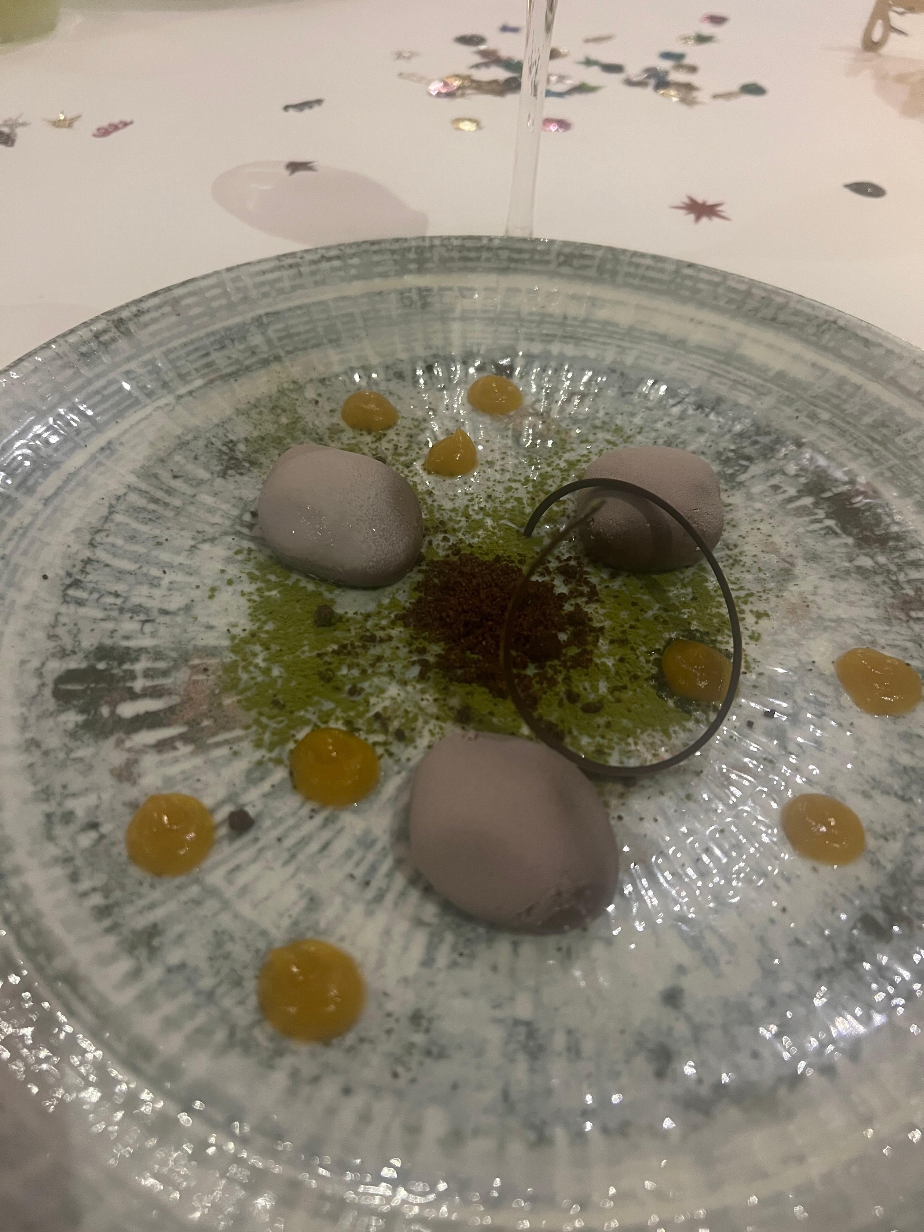 Desert in the Restaurant Olios. Very delicious 