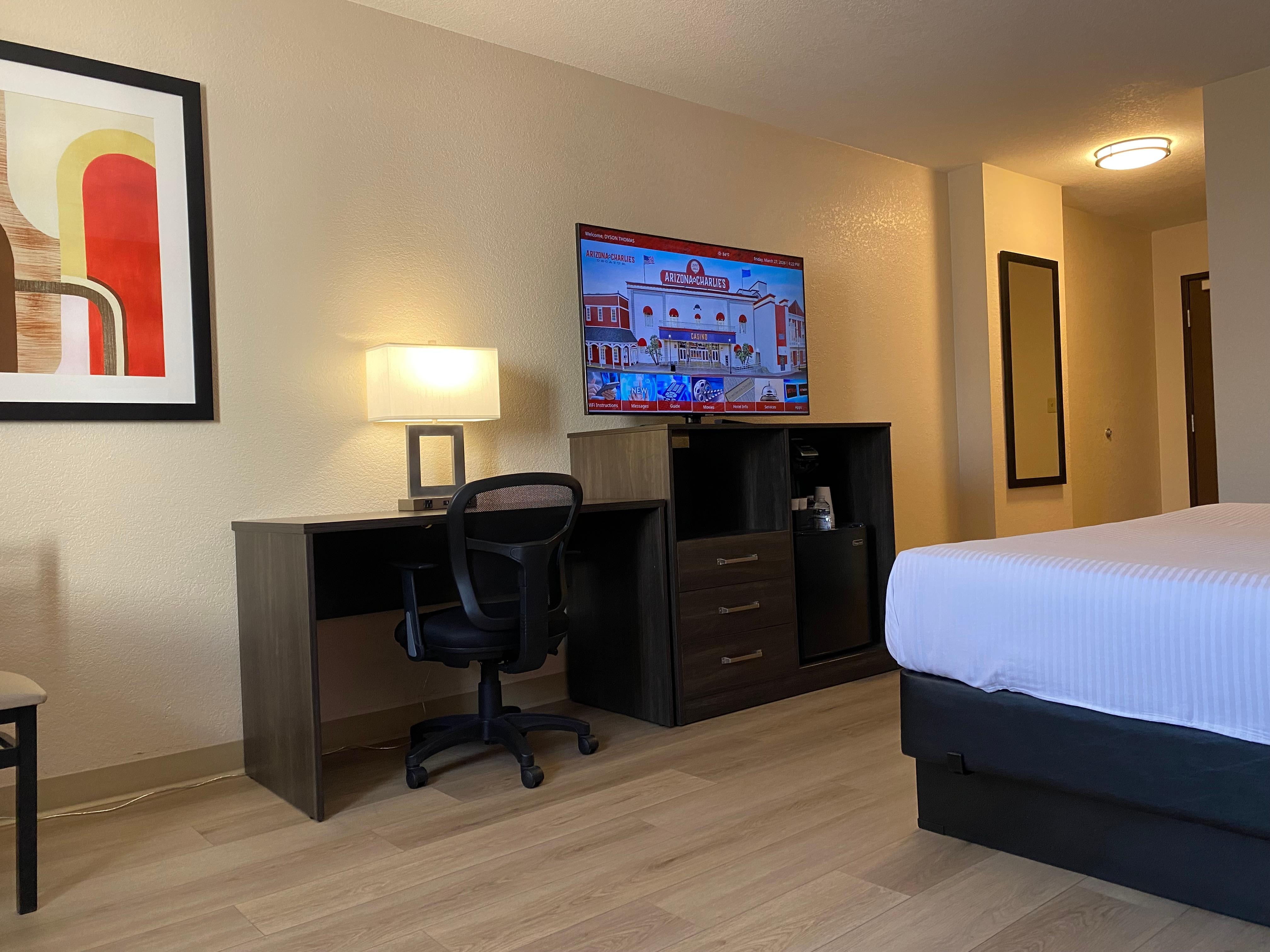 The room was clean and acceptable