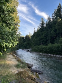 View from fire pit