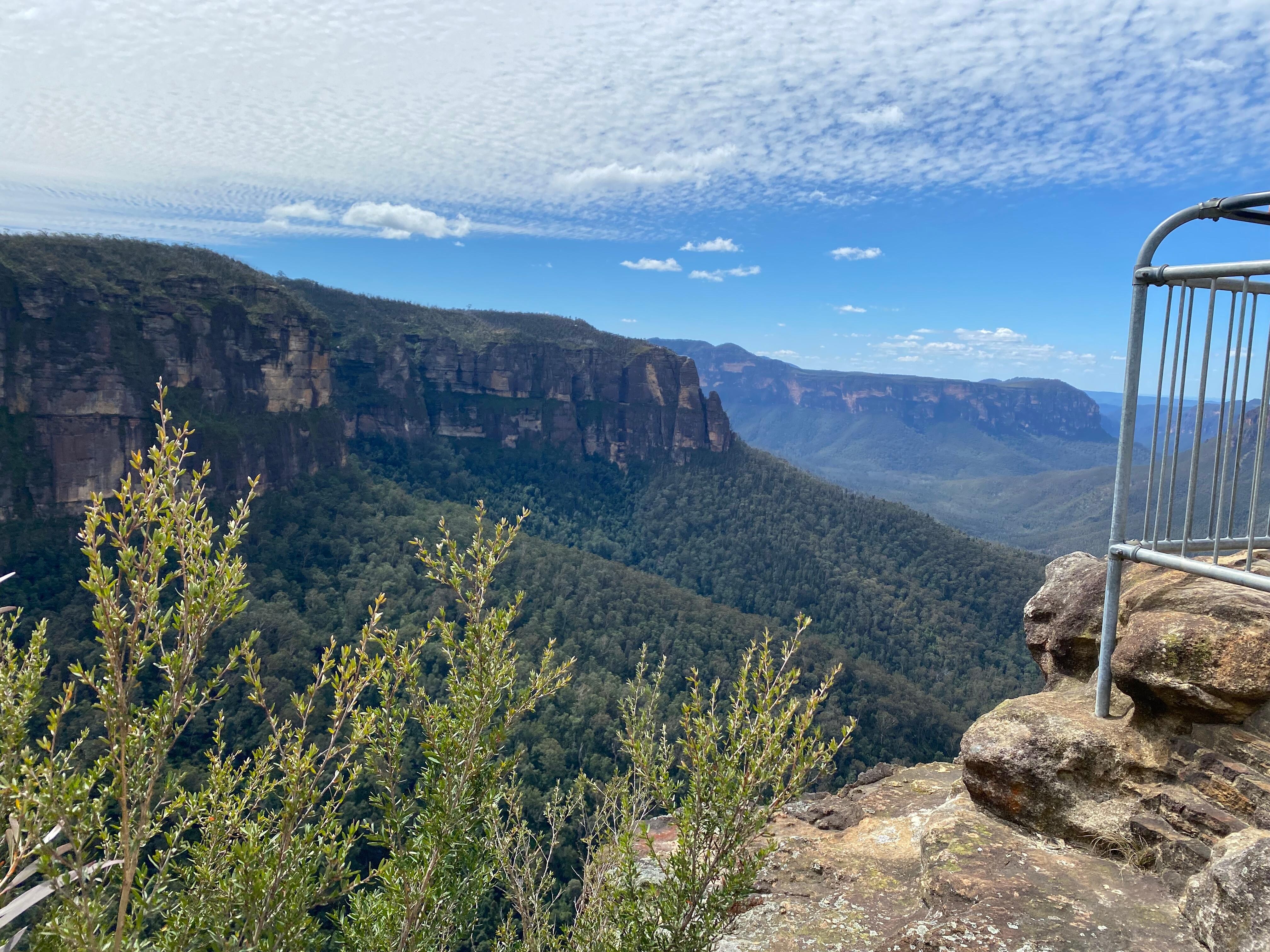 Cliff top walk from Evan’s Head lookout to Glovetts Leap