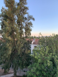 View from our balcony