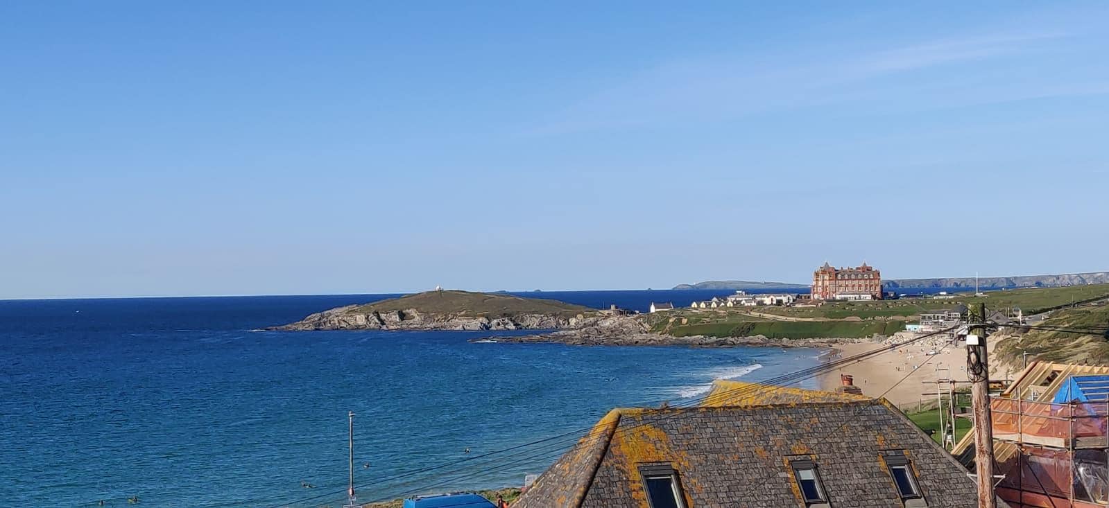 The view from the balcony