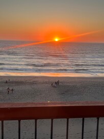 View from our balcony!