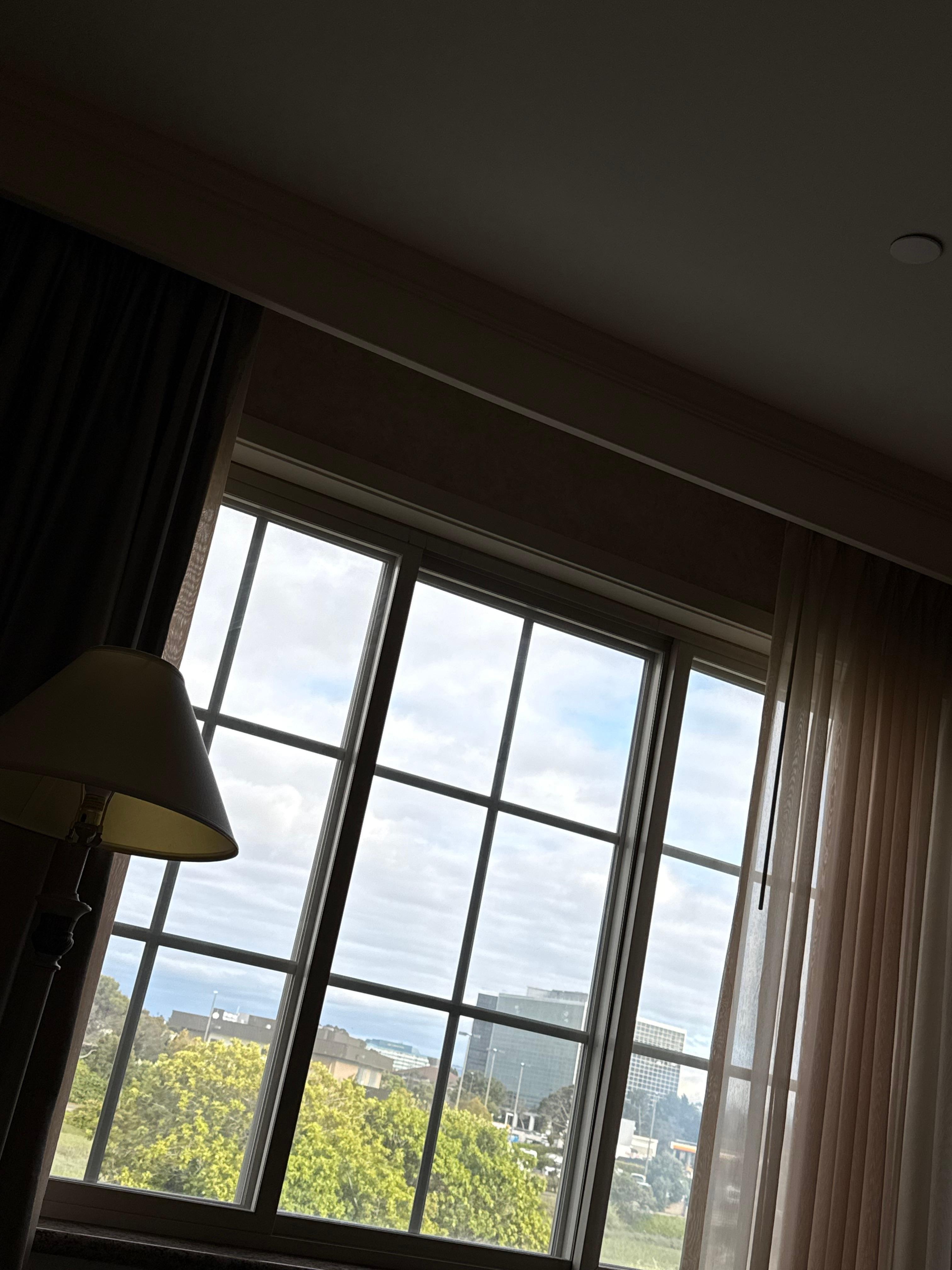 View from our room.