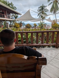 Adults room balcony