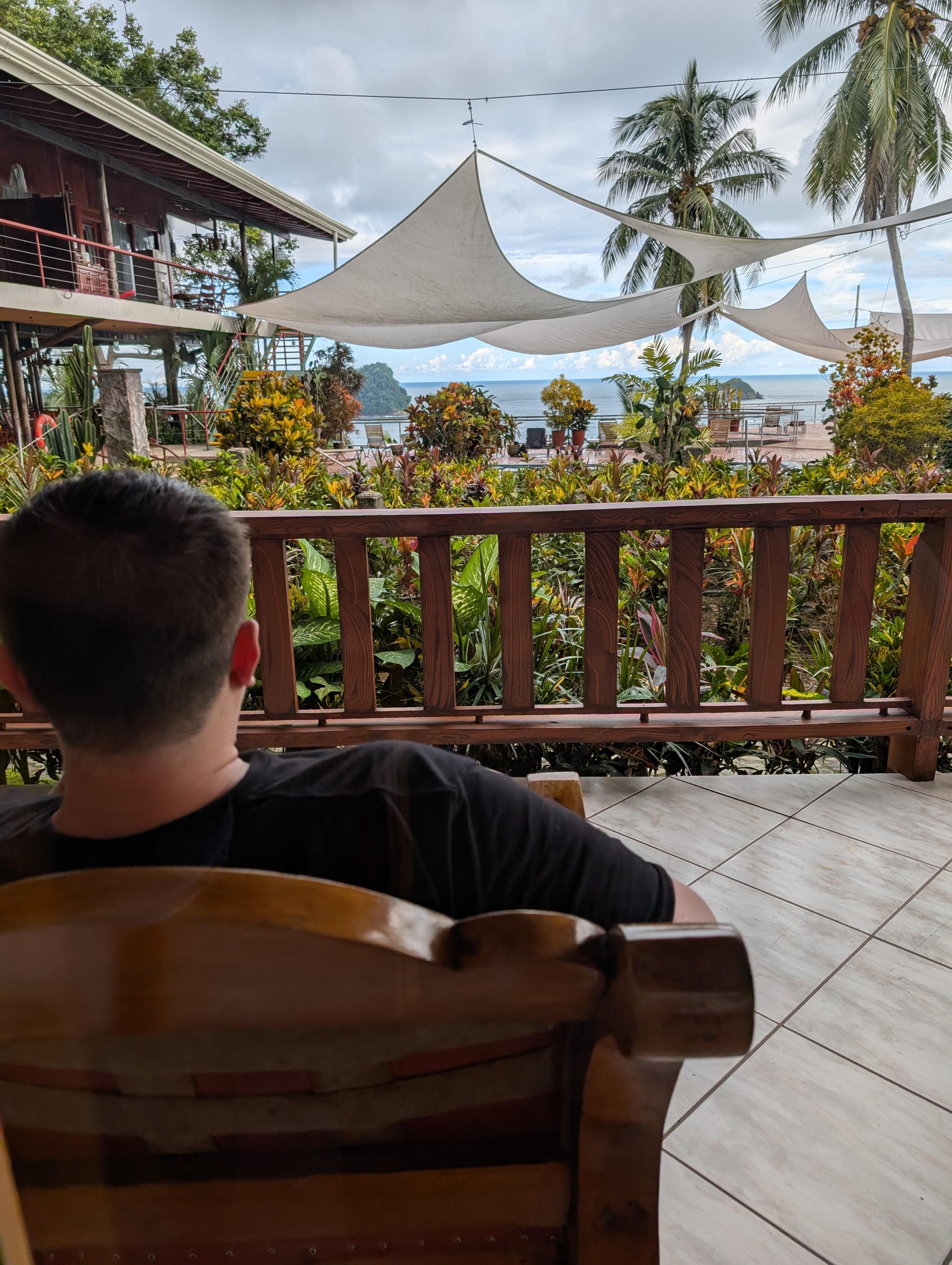 Adults room balcony 