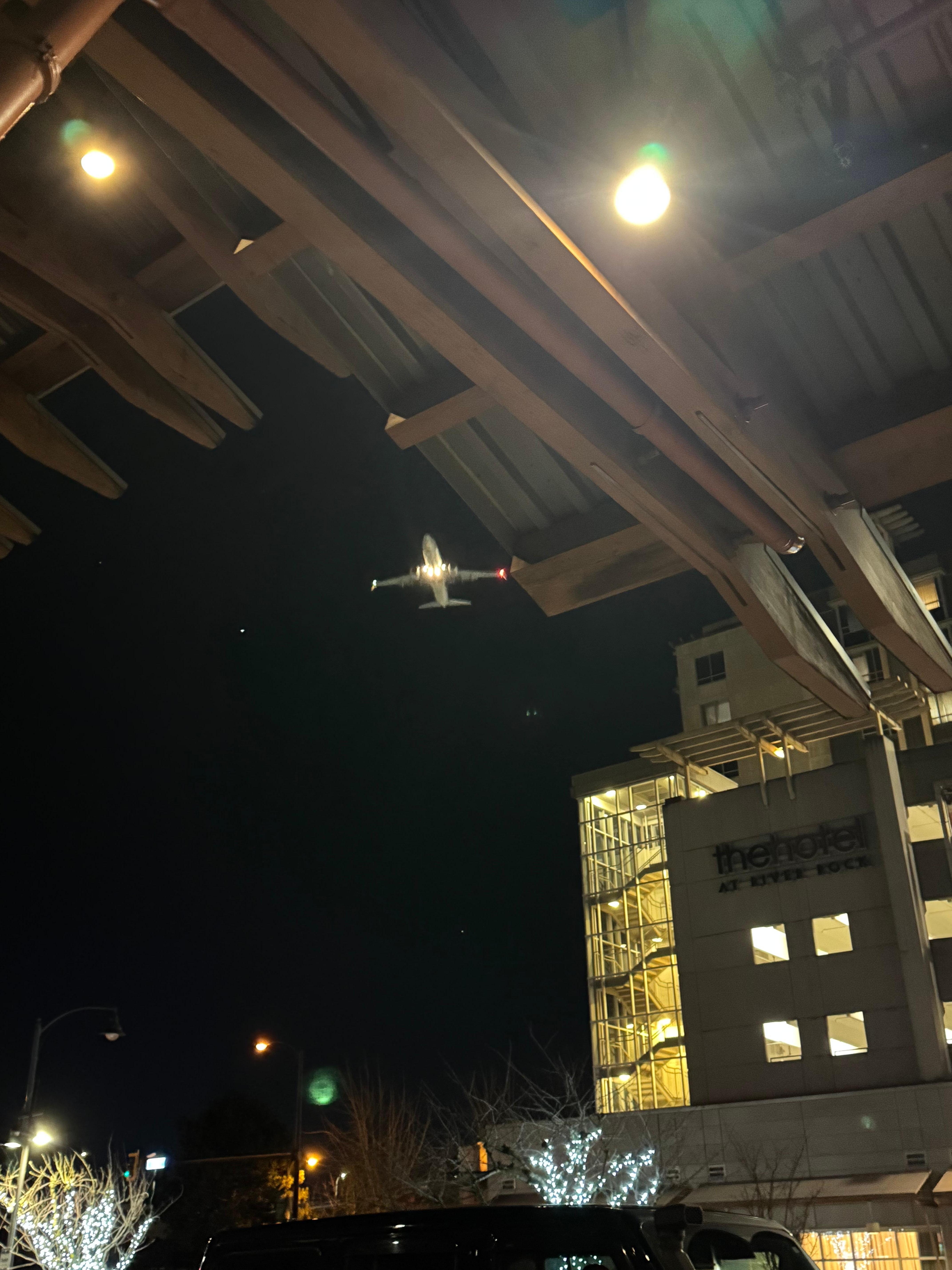 A plane close by but nice and quiet inside!