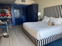 The bed as extremely comfortable