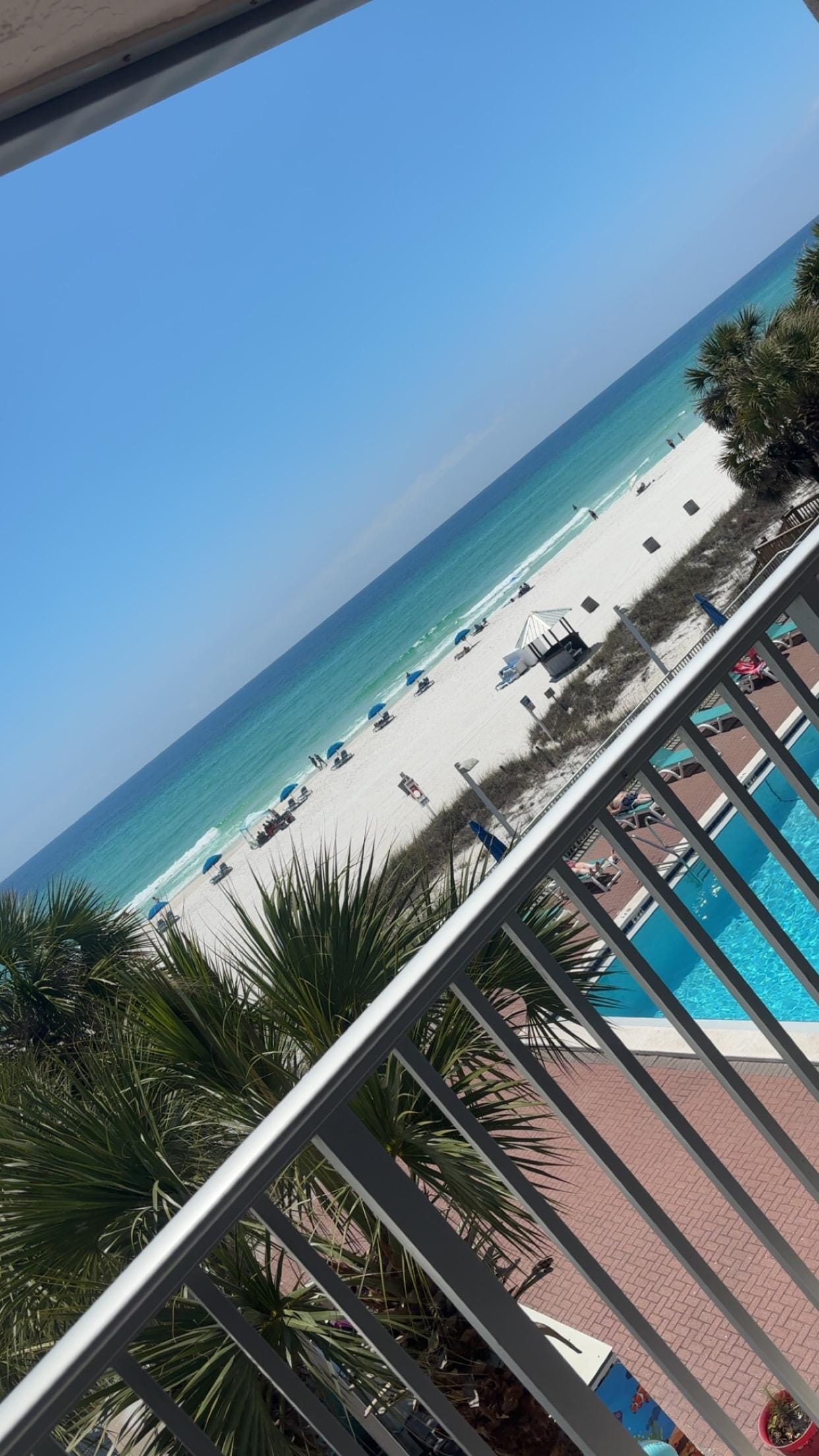 View from balcony 