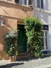 Doorway to the building