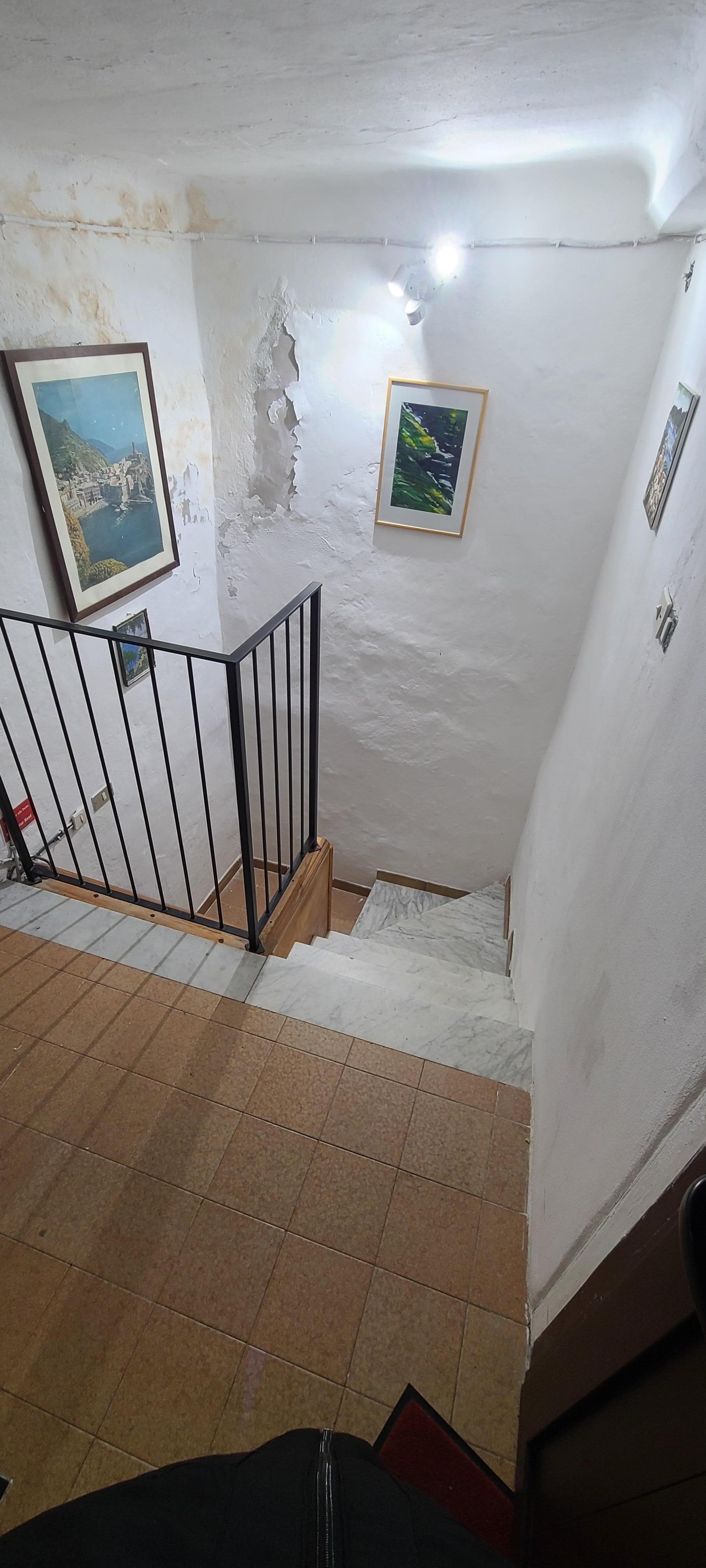 Pretty good number of stairs to the apartment.