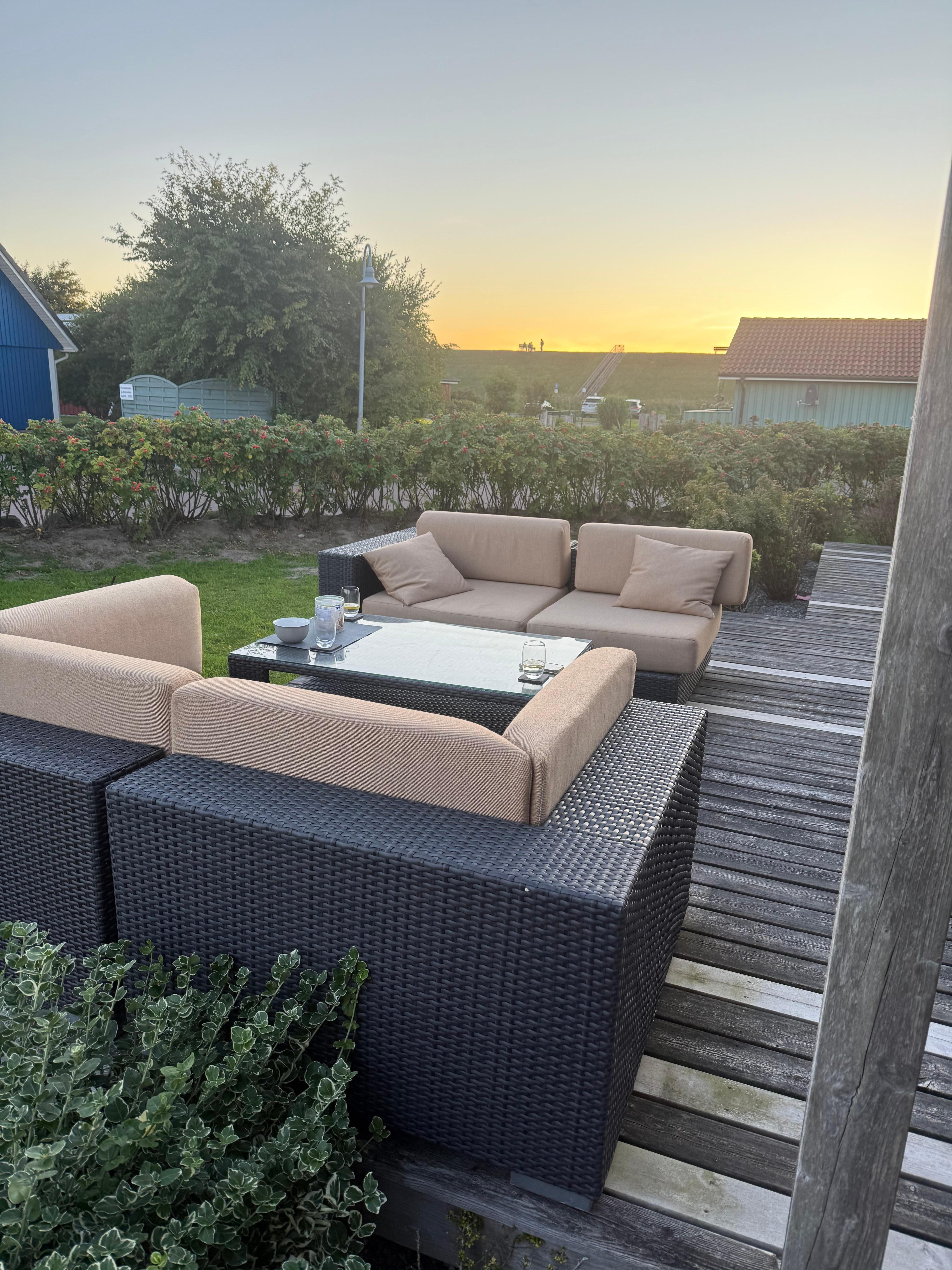  Veranda, mit Sitzgruppe 