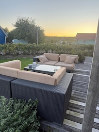 Veranda, mit Sitzgruppe