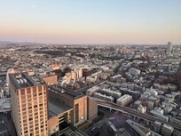 Morning lights and view from the room, 29th floor.
