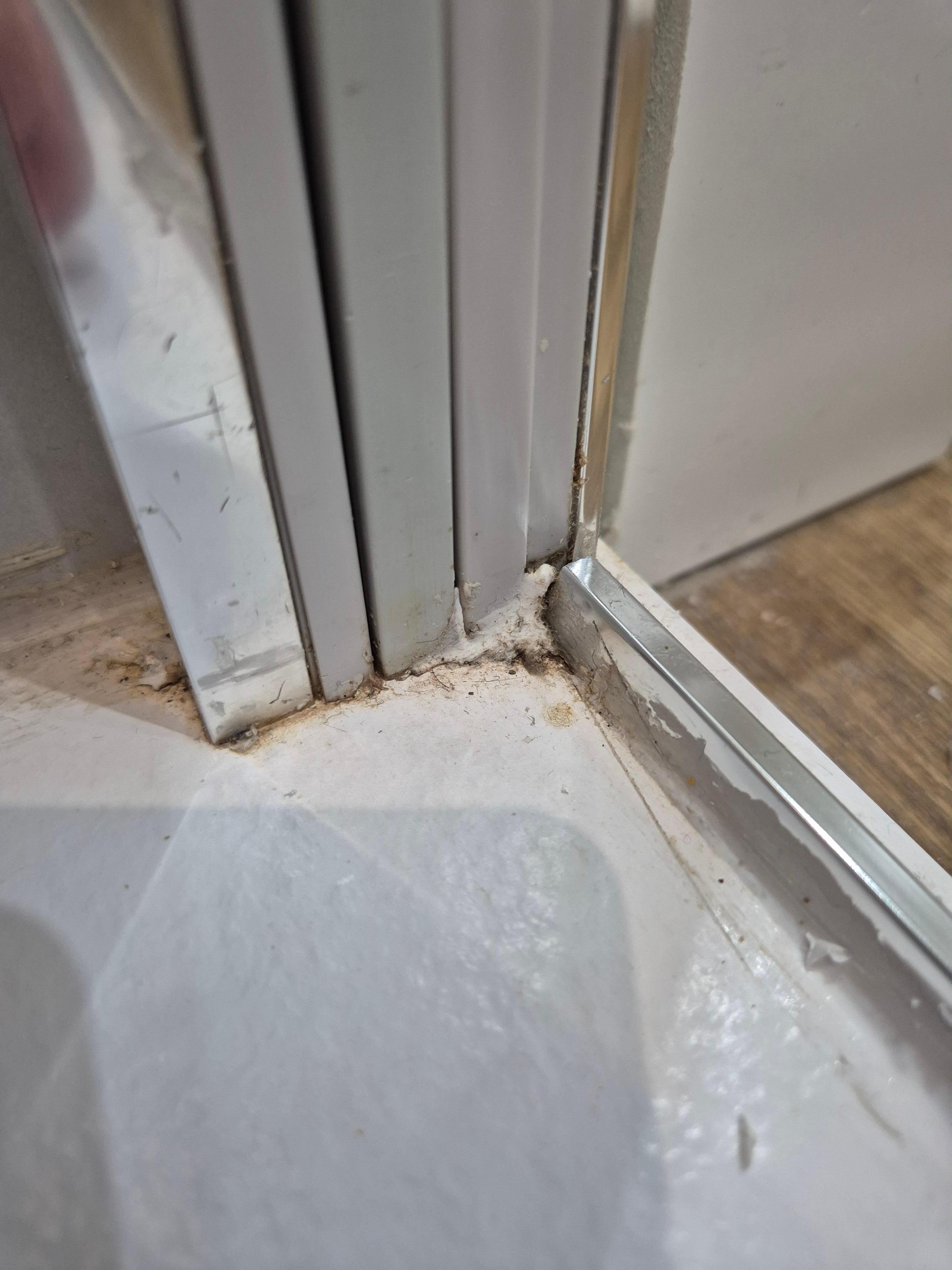 Dåligt reparerat och smutsigt