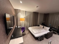 Living room with sofabed