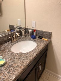 Personal belongings at arrival